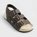 Boys' Rugged Triple-Strap Textured Sandals