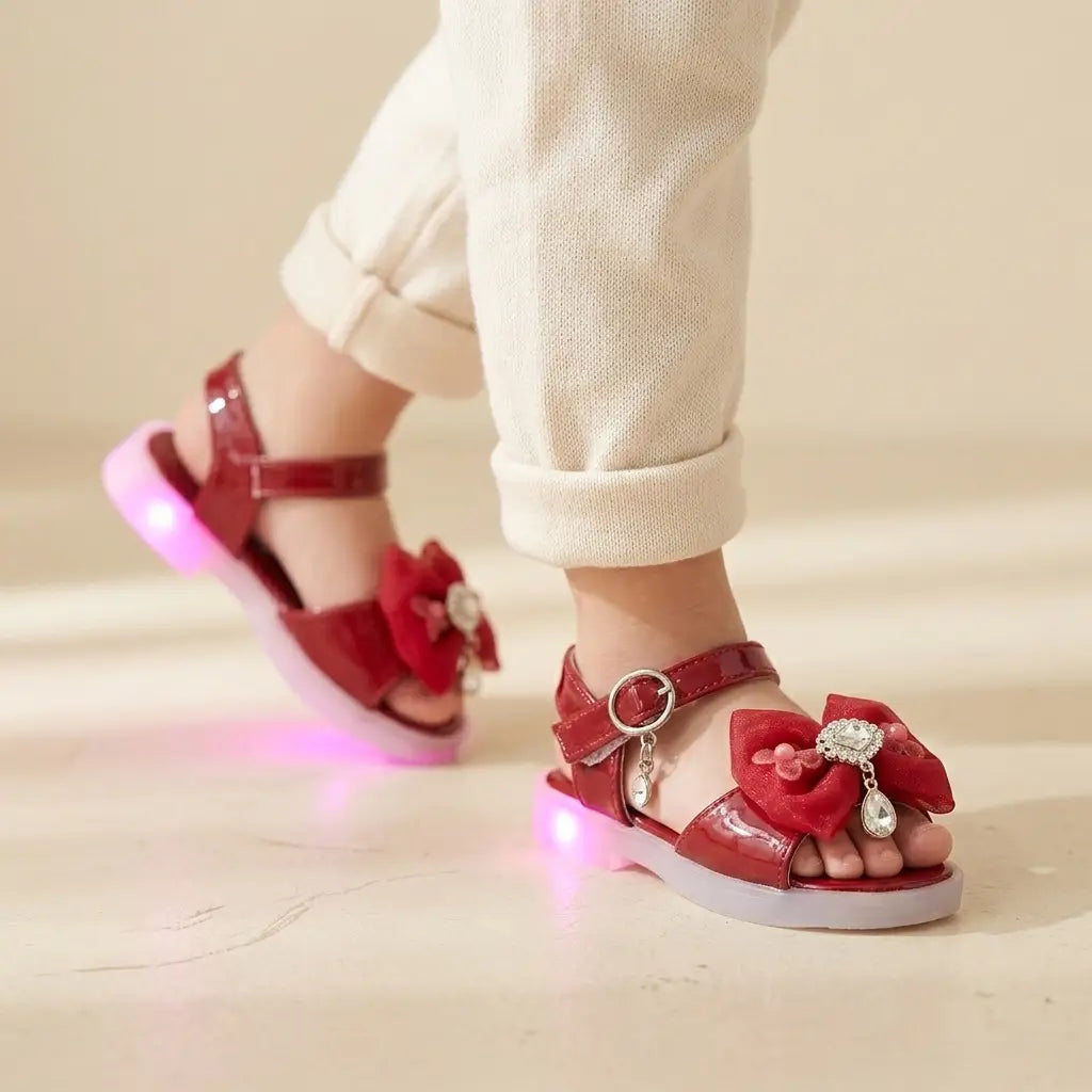 Baby Girl’s LED Light-Up Sandals