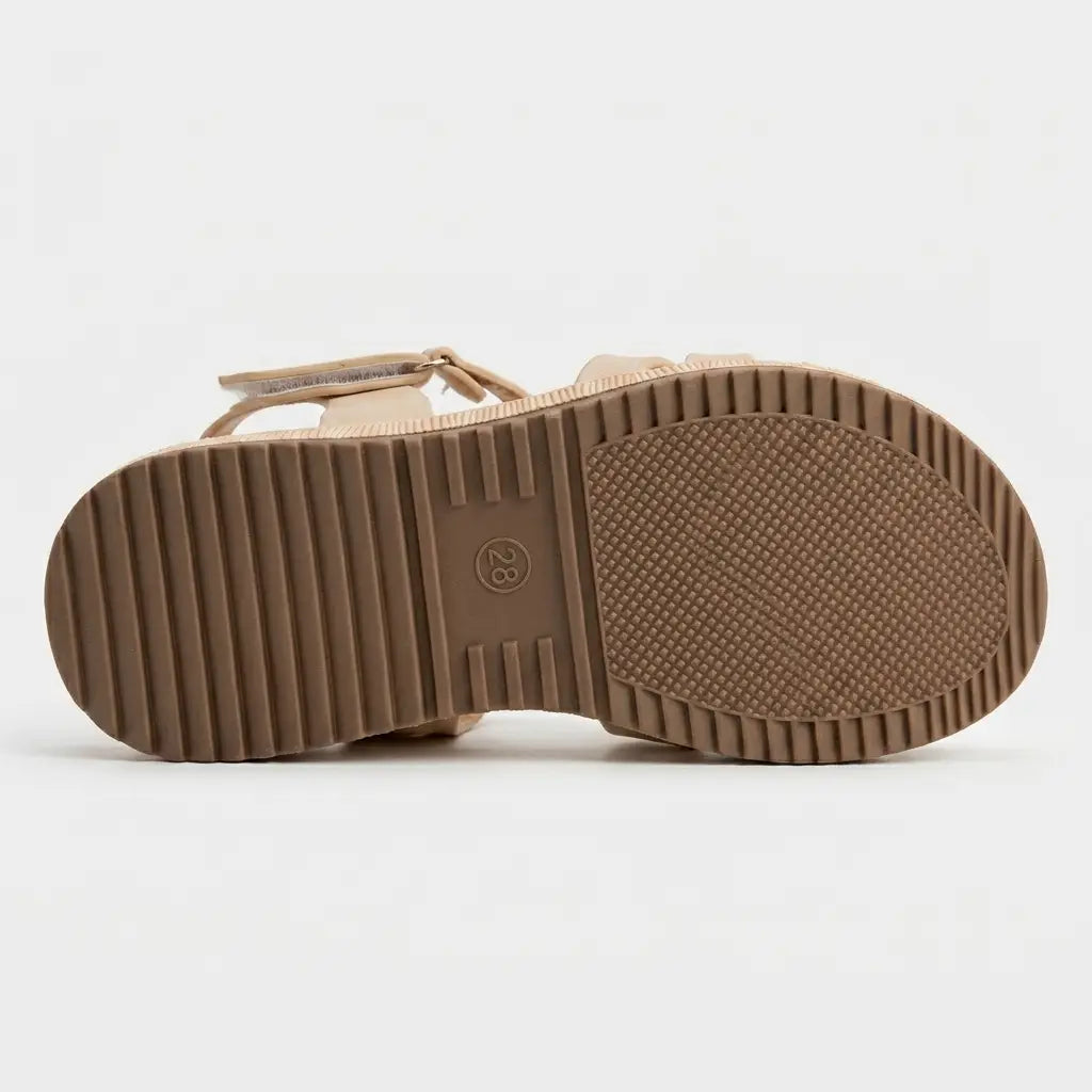 Girls' Strappy Modern Sandals