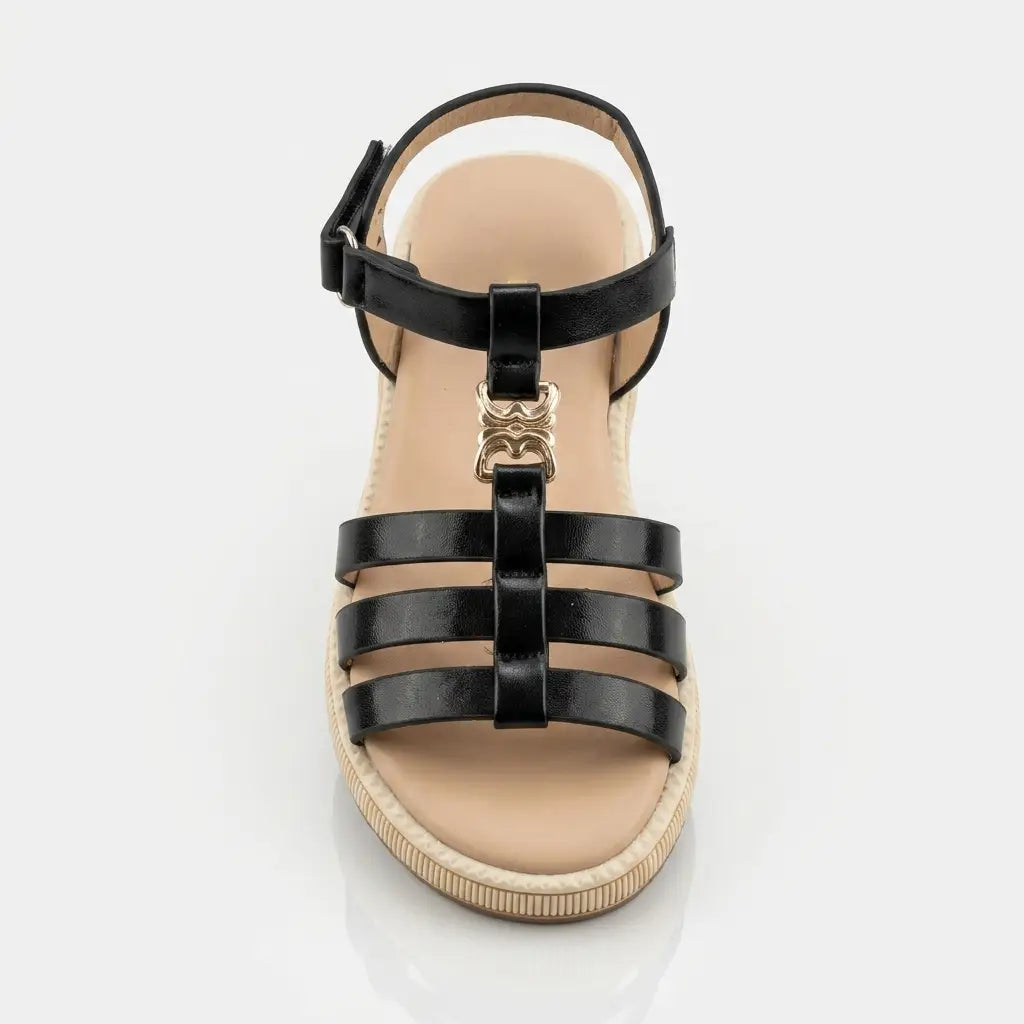 Girls' Strappy Modern Sandals