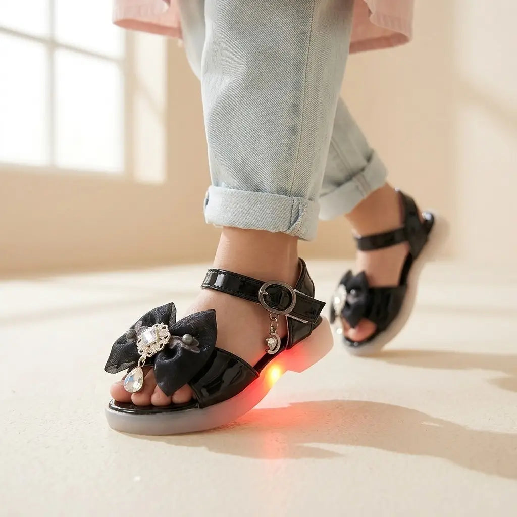 Baby Girl’s LED Light-Up Sandals