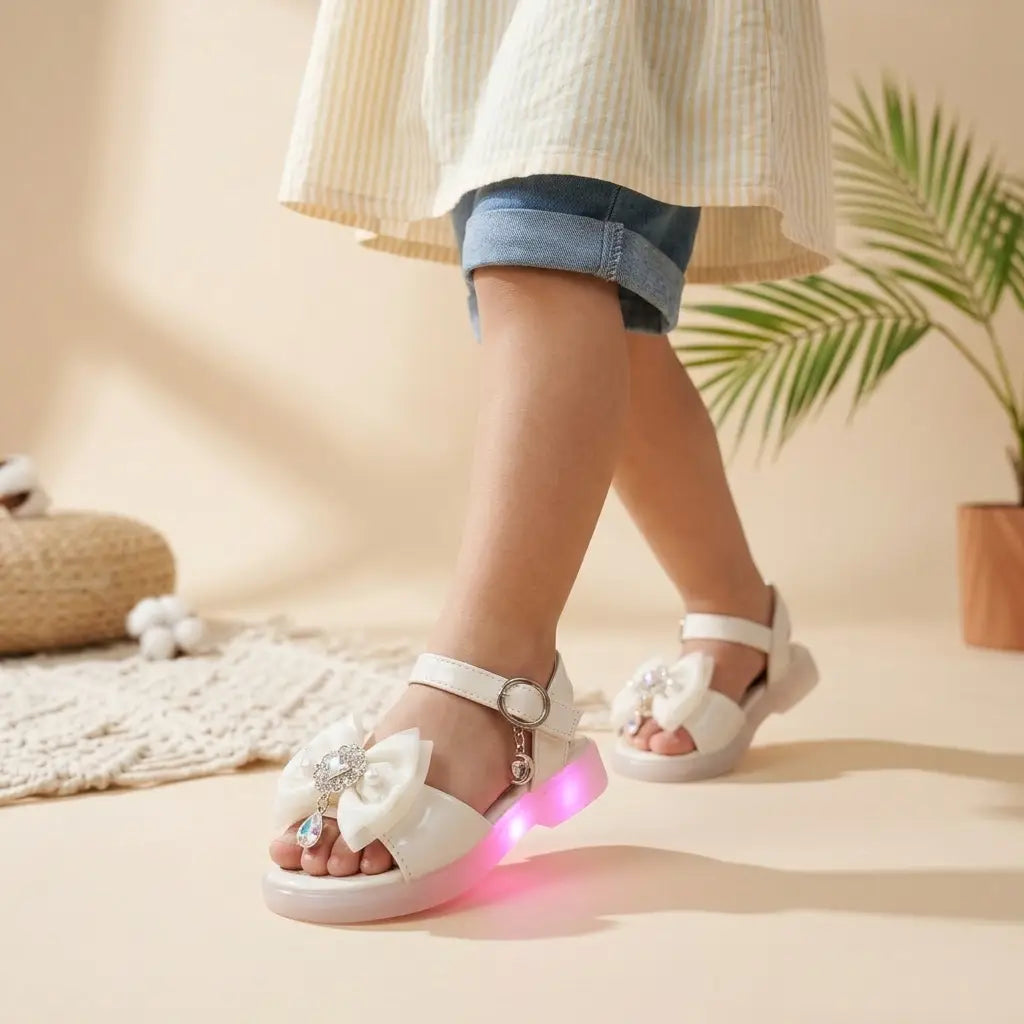 Baby Girl’s LED Light-Up Sandals