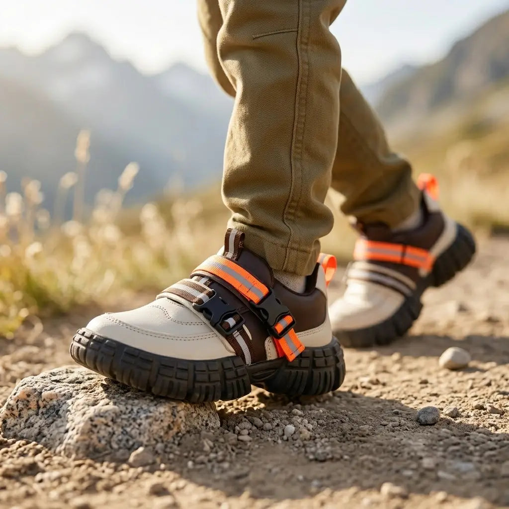 Kids' Rugged Sneakers Best For Northern Areas