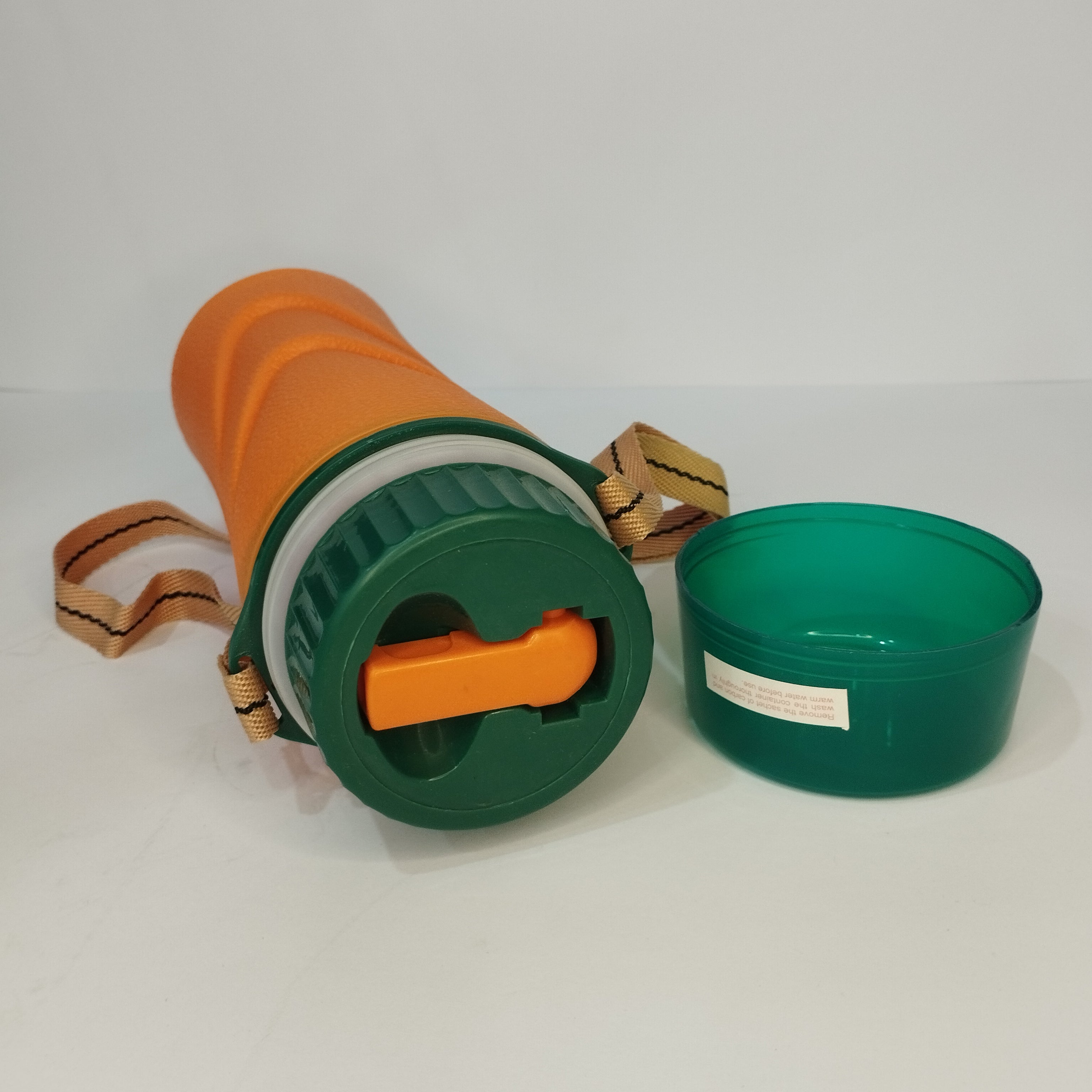 Kids' Durable School Water Bottle with Carrying Strap
