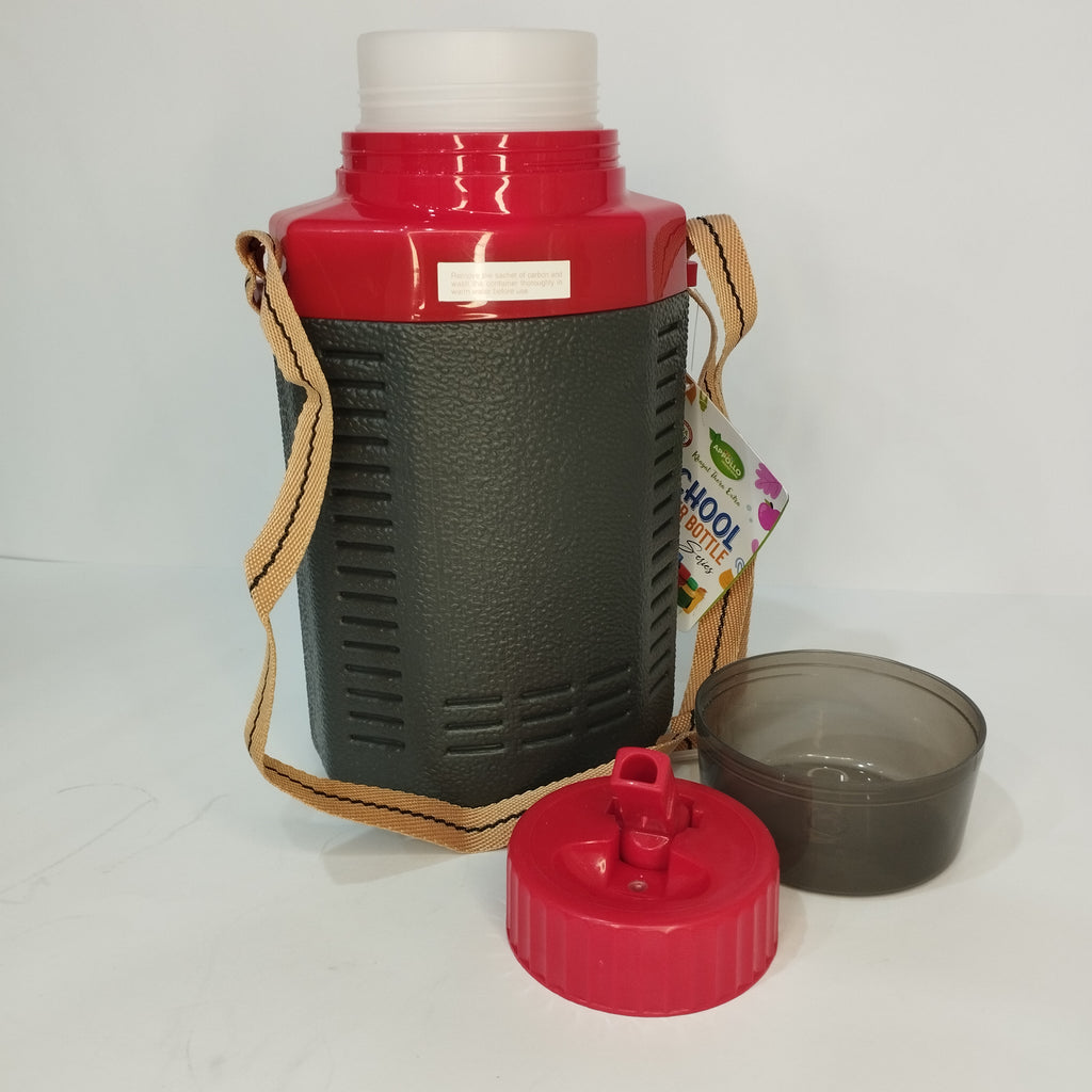 Kids' Durable insulated School Water Bottle with Carrying Strap