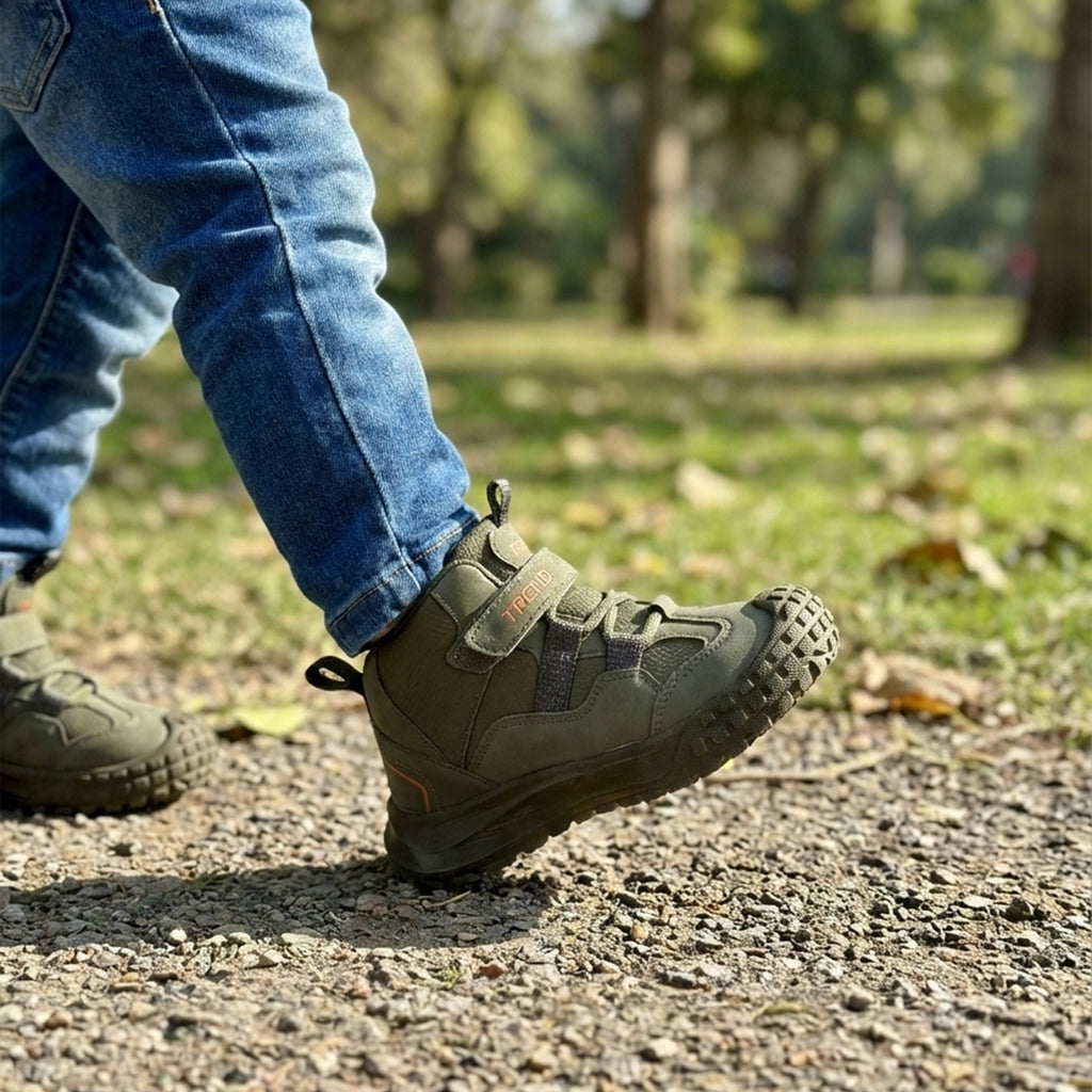Kids’ Rugged Explorer High-Top Joggers-Long Shoes