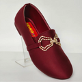 Girls' Rhinestone Buckle Slip-On Flat Shoes