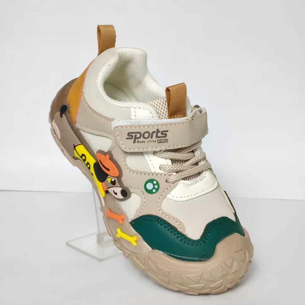 Kids' Playful Cartoon Sports Sneakers