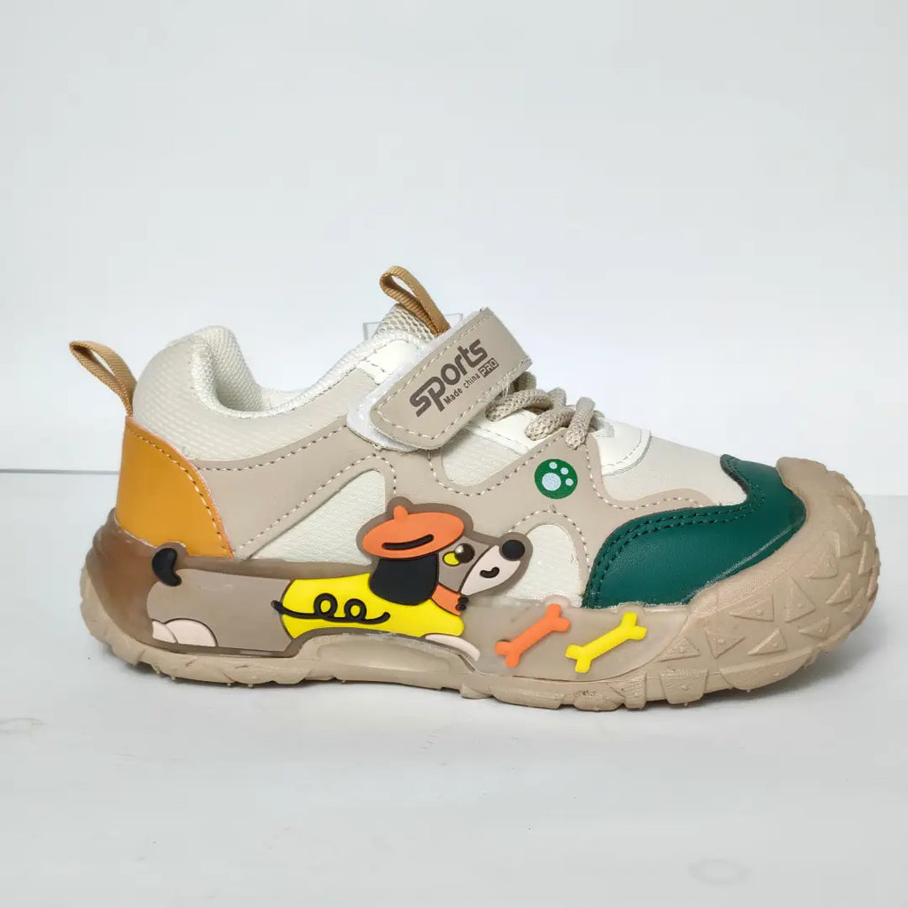 Kids' Playful Cartoon Sports Sneakers