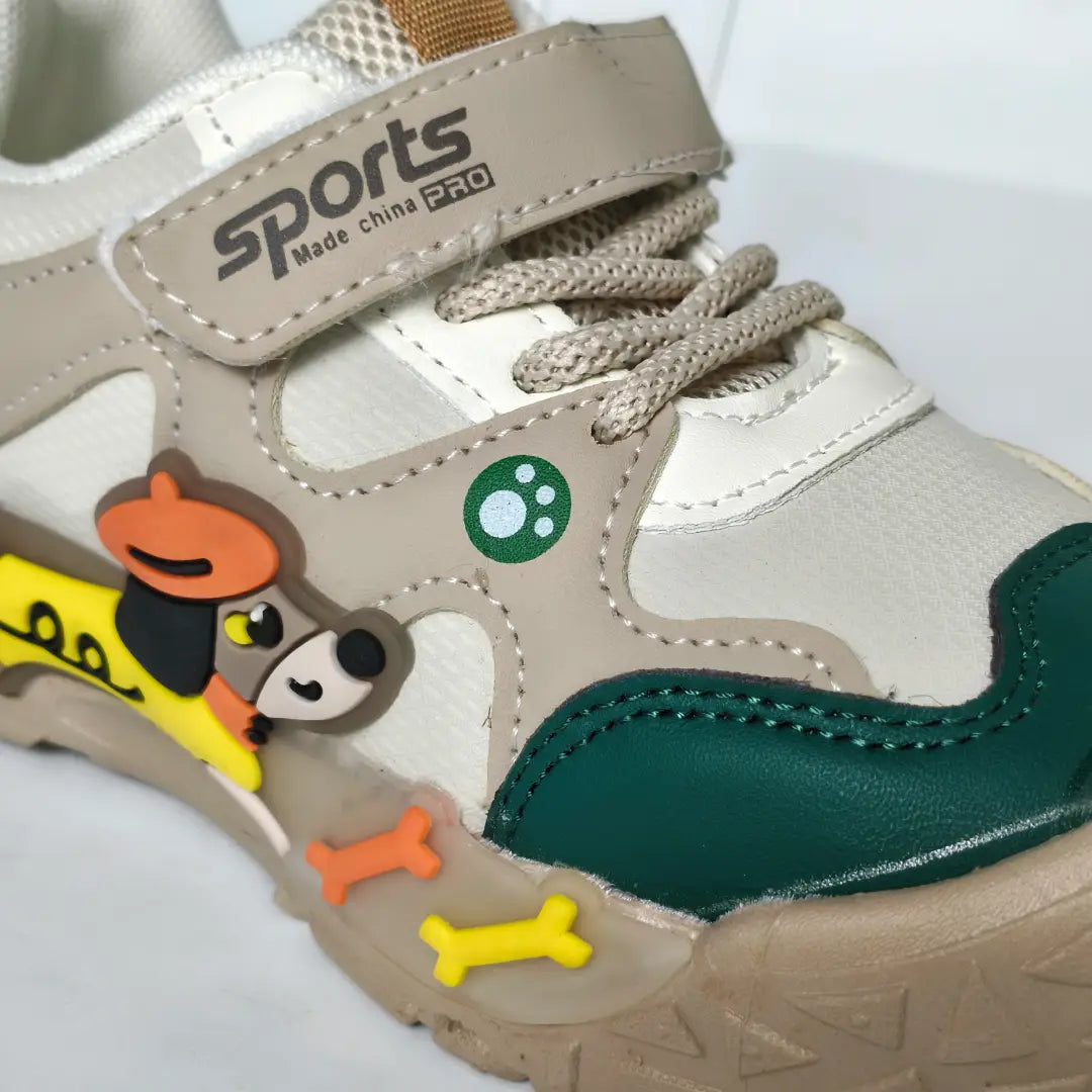Kids' Playful Cartoon Sports Sneakers