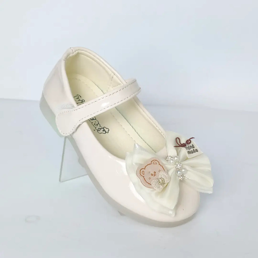 Girls' Patent Light-Up Chester – Bow Party Shoes