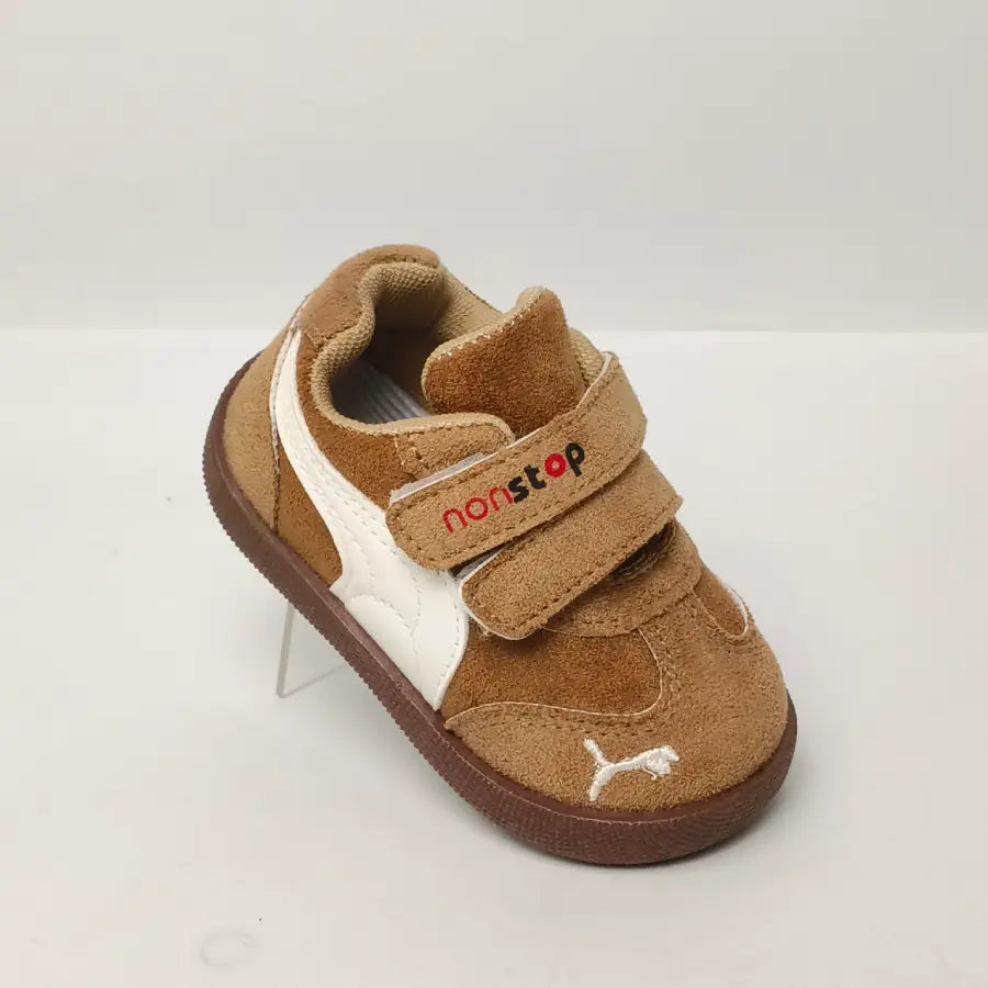 kids Suede Double Velcro Sneakers - Jogger