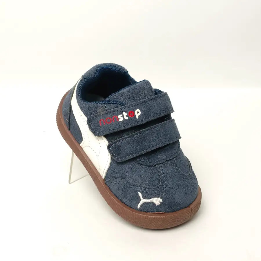 kids Suede Double Velcro Sneakers - Jogger