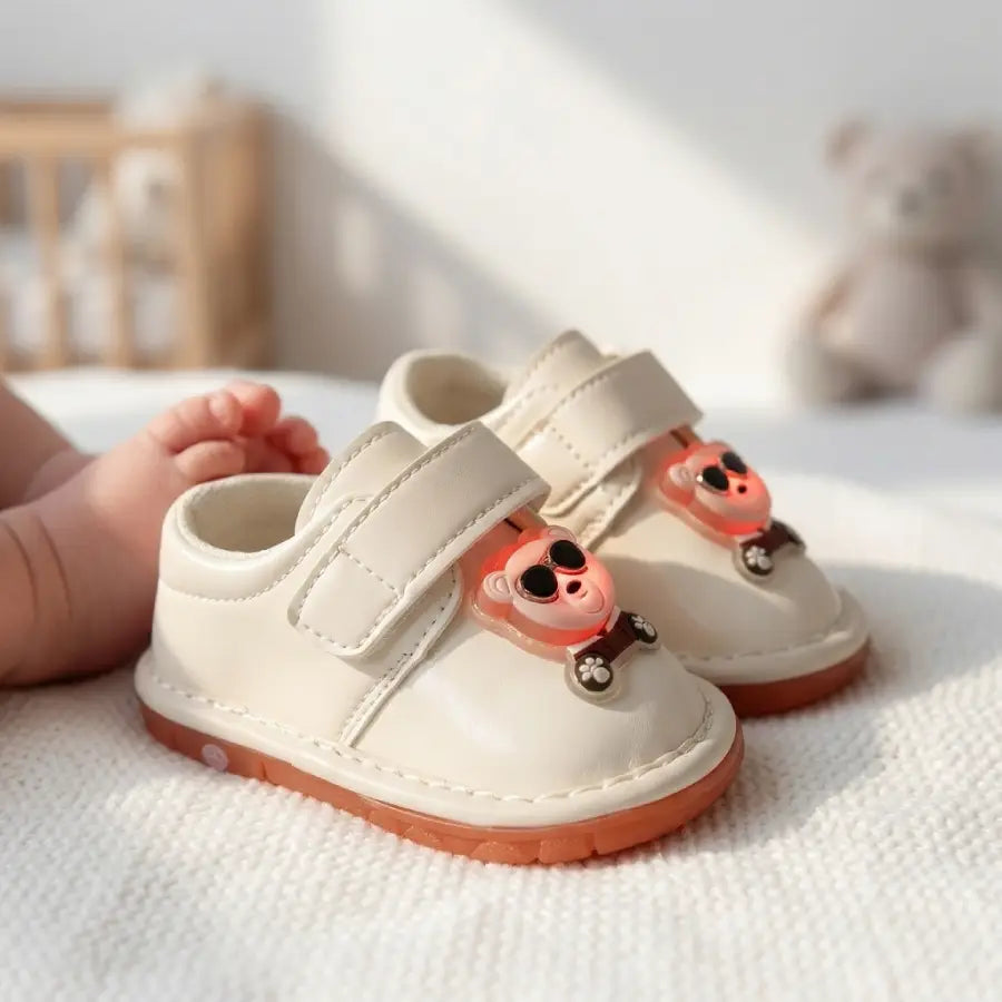 New born Cute Bear Character LED Shoes