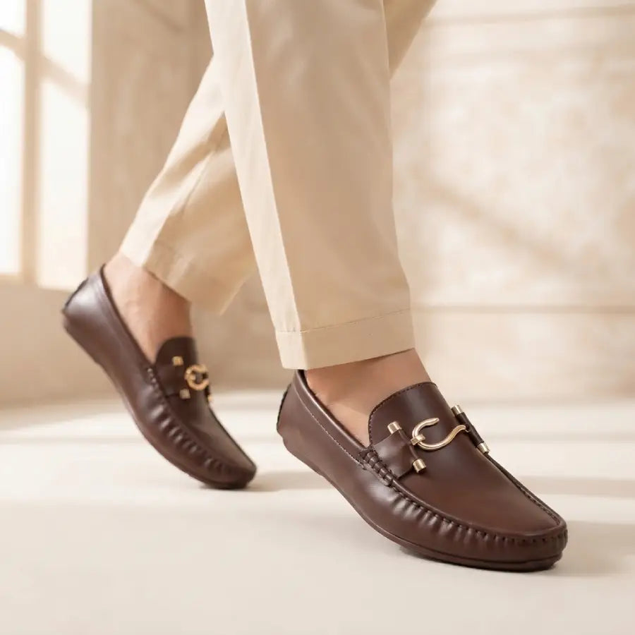 Men's Tan Brown Formal Loafers