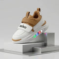 Kids’ LED Light-Up Sport Sneakers with Velcro Strap