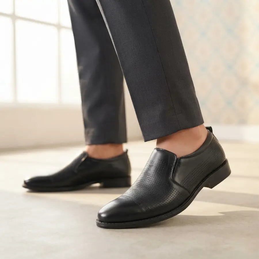 Men's Black Loafers