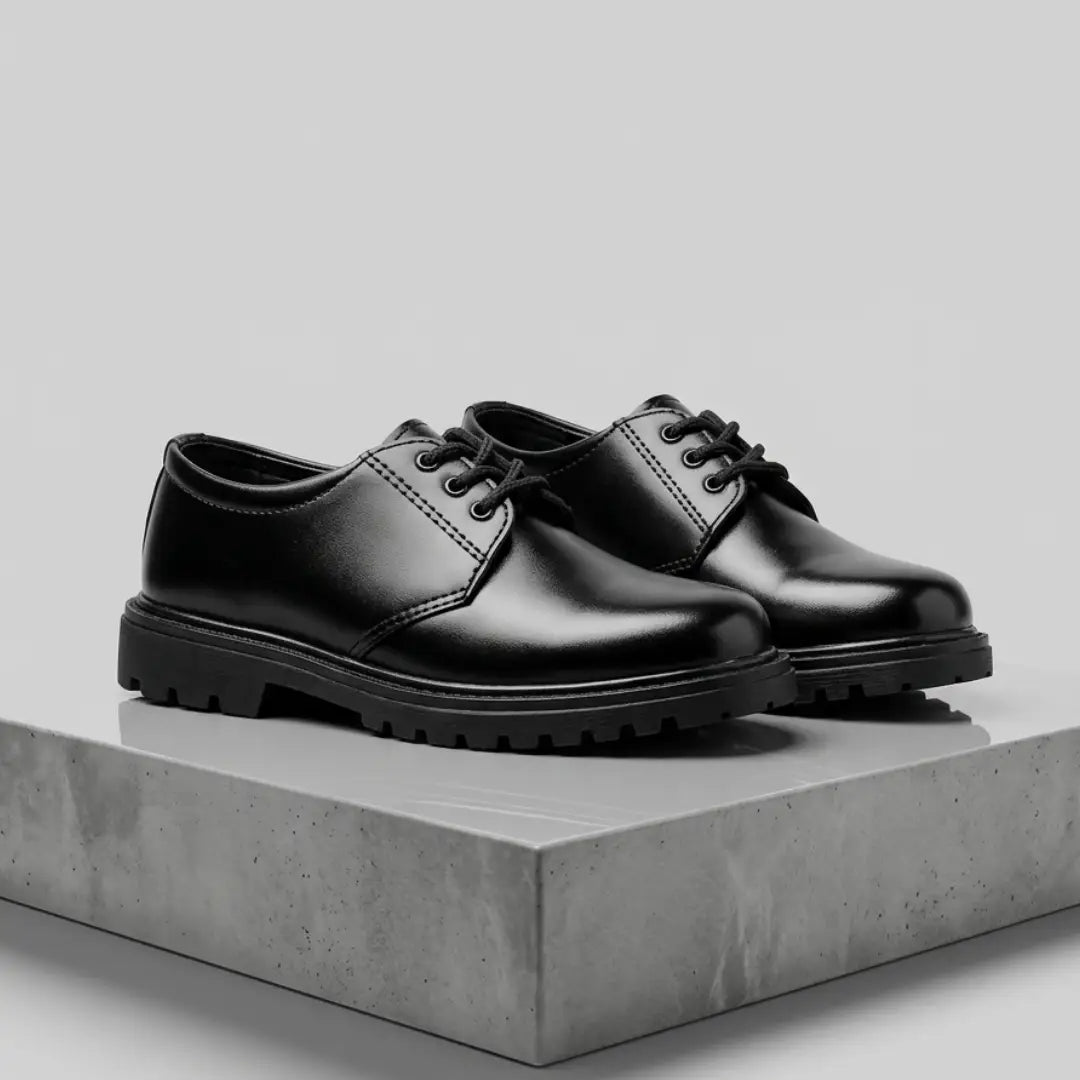 Boys' Rugged Lace-Up School Shoes