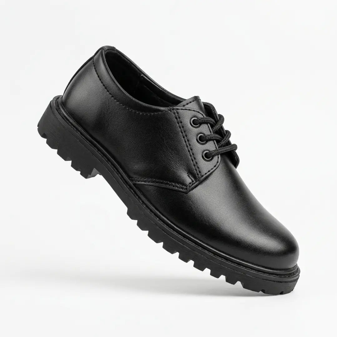 Boys' Rugged Lace-Up School Shoes
