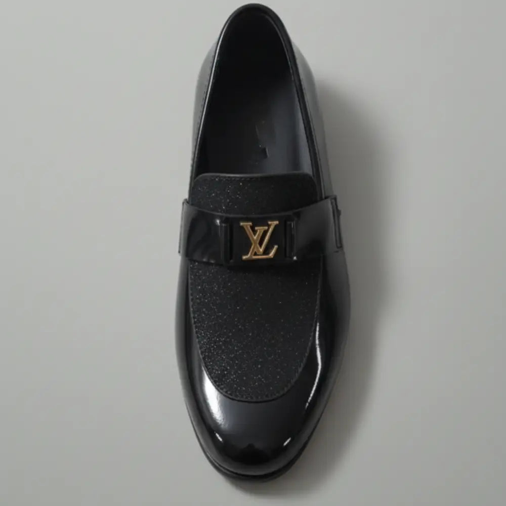 Kids Black Patent Loafer Shoes – Party Wear Formal Shoes for Boys