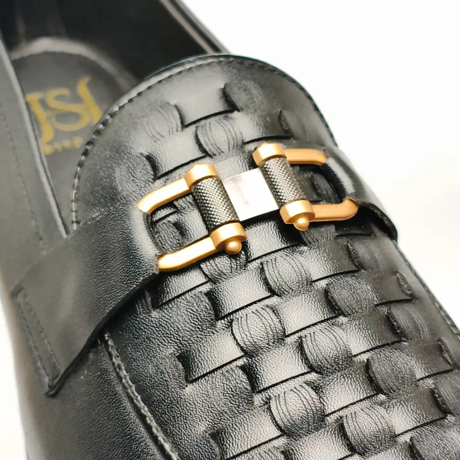 Men's Black & Brown Loafers