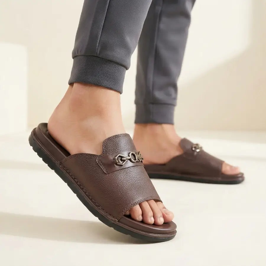 Men's Slipper Brown