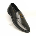 Men's  Formal Loafers with Antique Bee Emblem