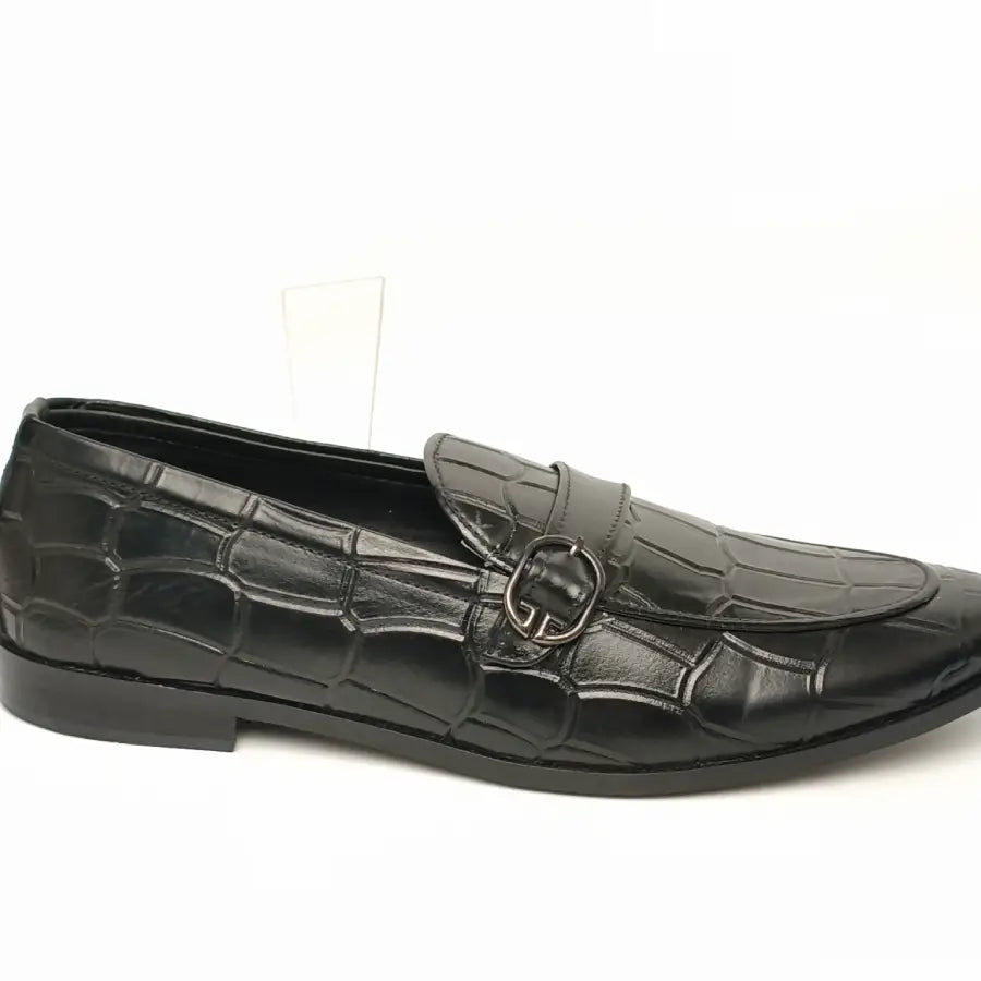 Men's Formal Loafers with Buckle