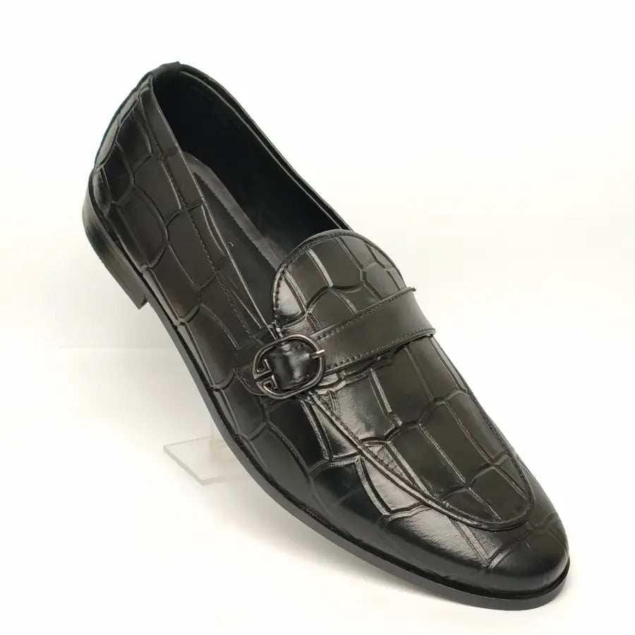 Men's Formal Loafers with Buckle