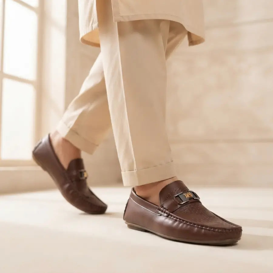 Men's Tan Brown Formal Loafers
