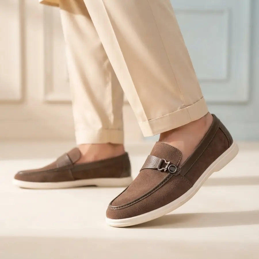 Men's Tan Brown Formal Loafers