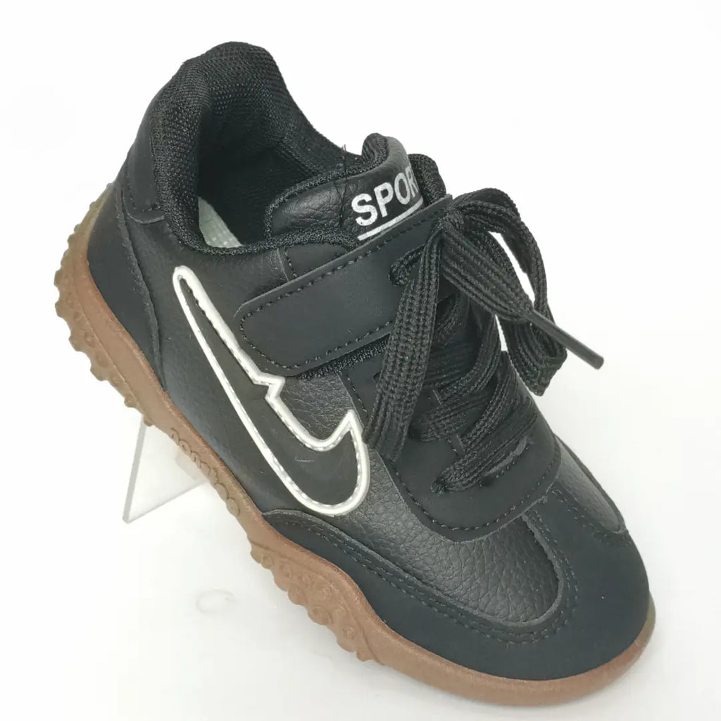 Kids' Sports Laced Velcro Sneakers