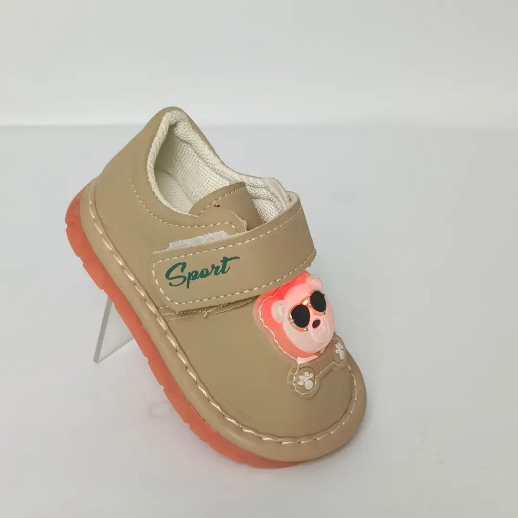 New born Cute Bear Character LED Shoes