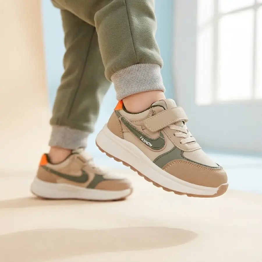 Kids' Chunky Streetwear Velcro Sneakers