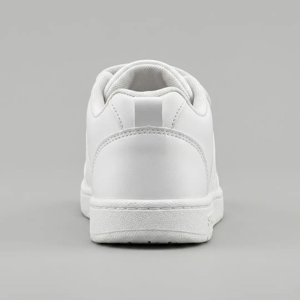 Boys White Sports School Shoes